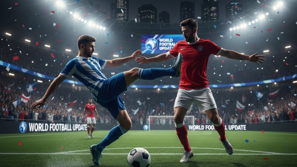 Update sepak bola dunia hari ini dengan hasil pertandingan dan berita terbaru di Hokijoss